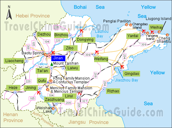 shandong jinan carte